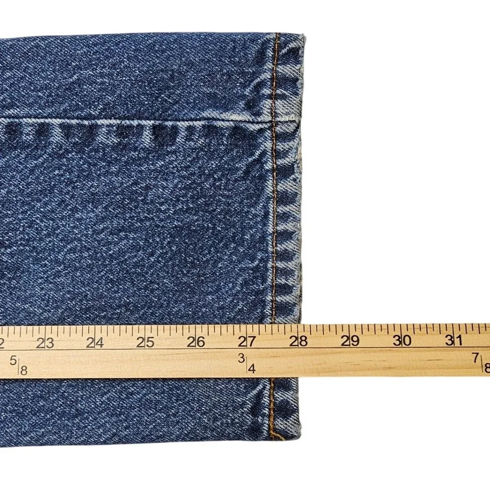 Levis‎ 505 Regular Fit Mens Jeans 34x30 Medium Wash Blue Straight Leg Denim